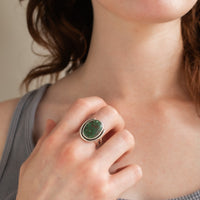 Size 9.25 | Catalina Turquoise Oval Ring