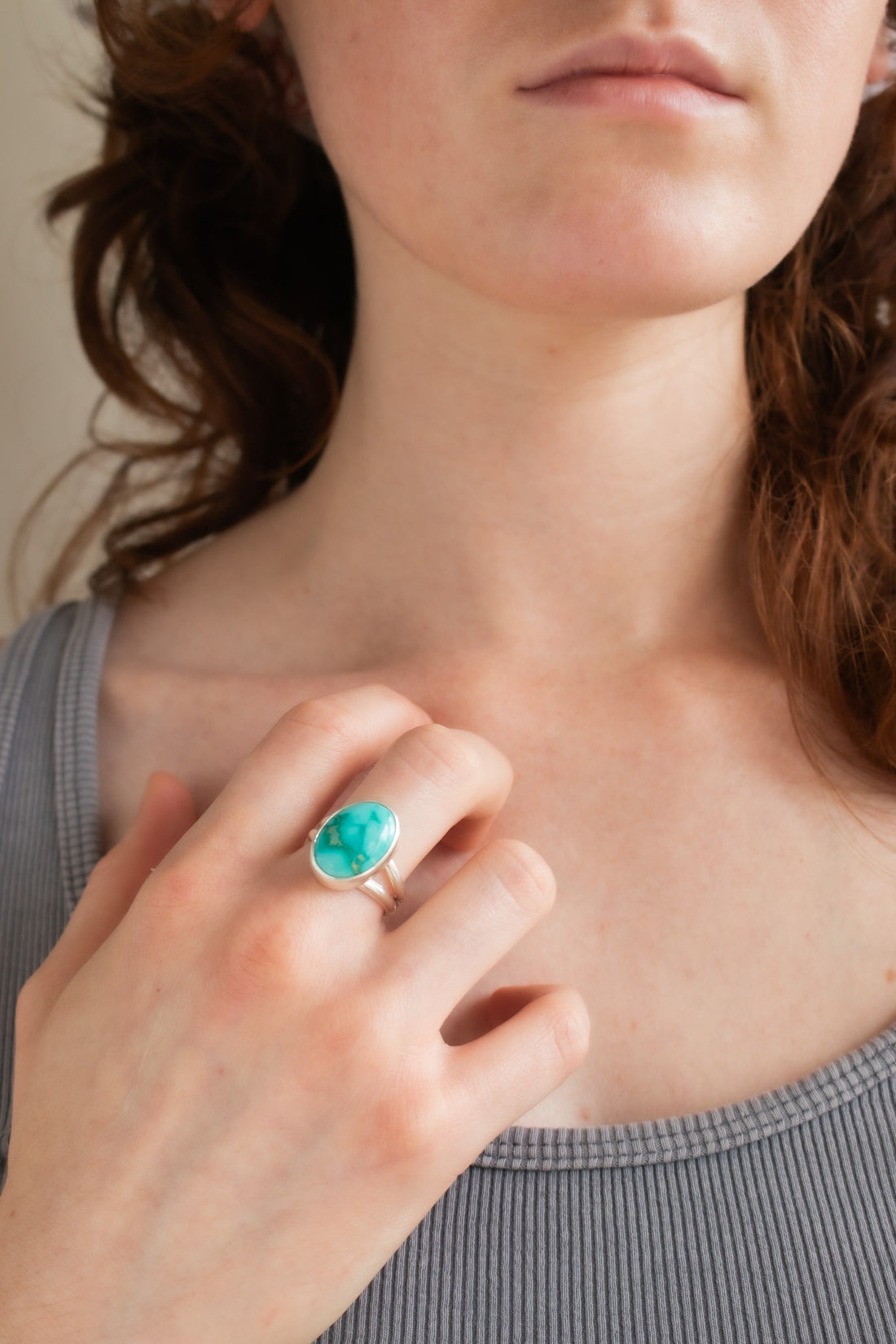 Size 9.5 | Sonoran Turquoise Oval Ring