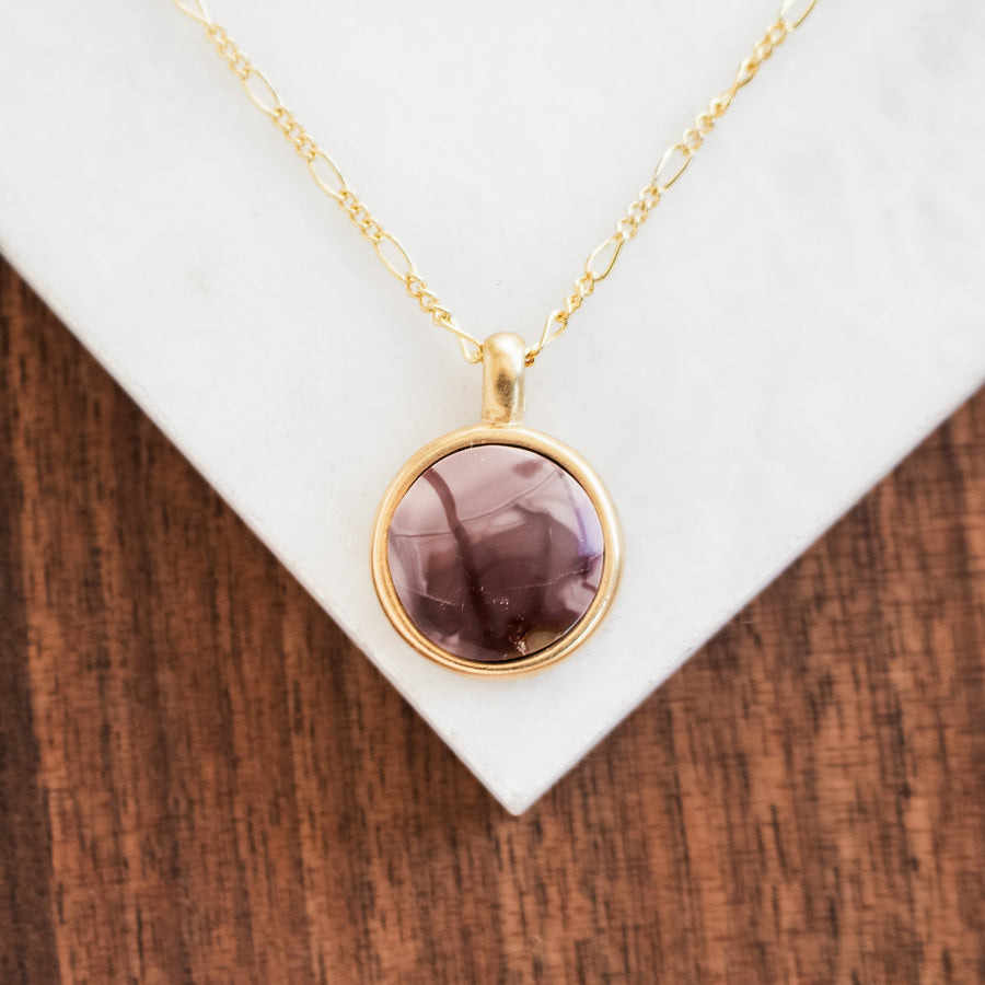 Willow Creek Porcelain Jasper Round Necklace