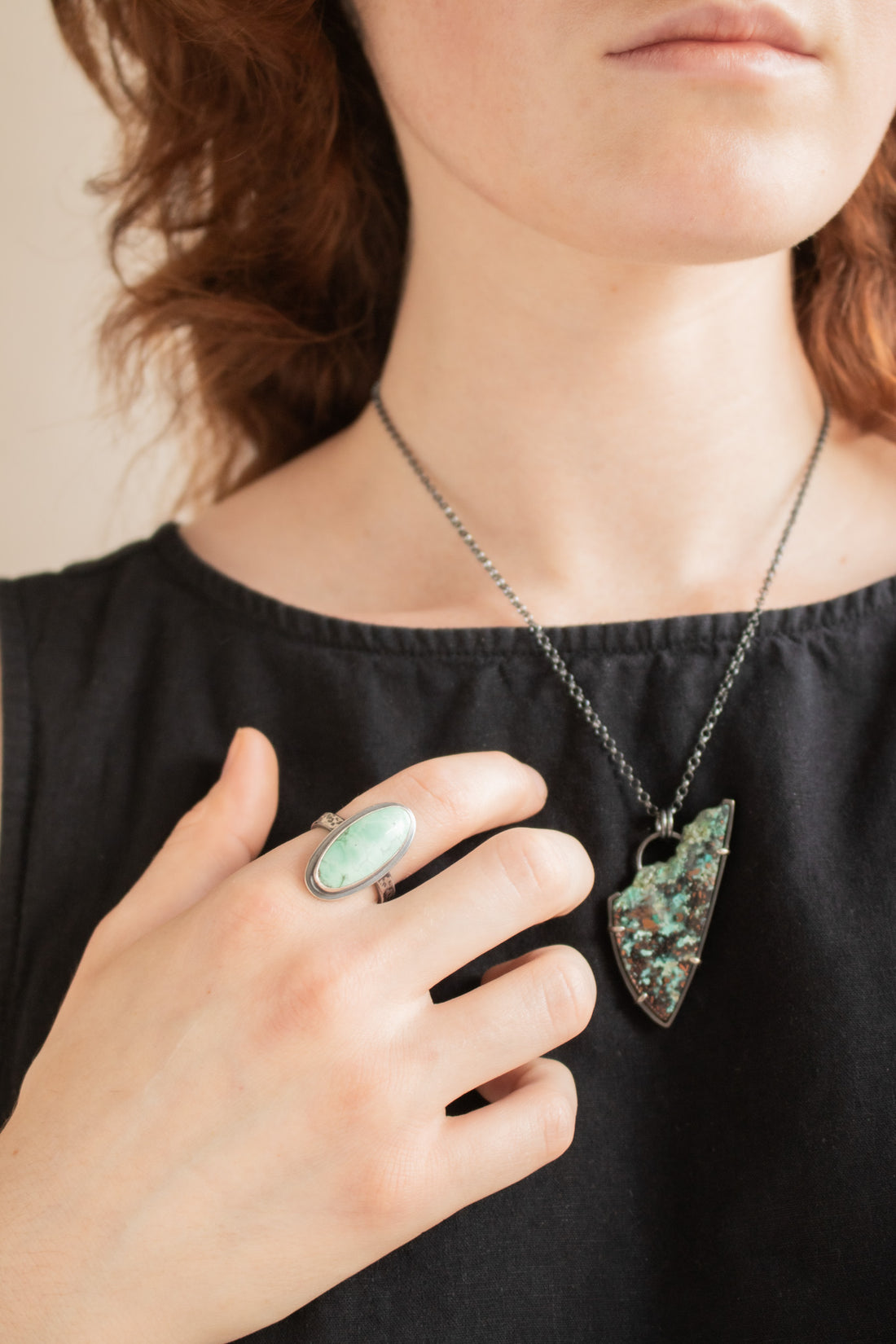 Size 9 | Carmel Mountain Variscite Ring