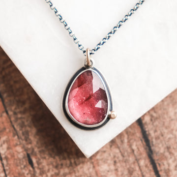 Tourmaline Pink Necklace no.1