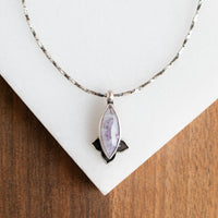 Rainbow Moonstone Meraki Necklace no. 2