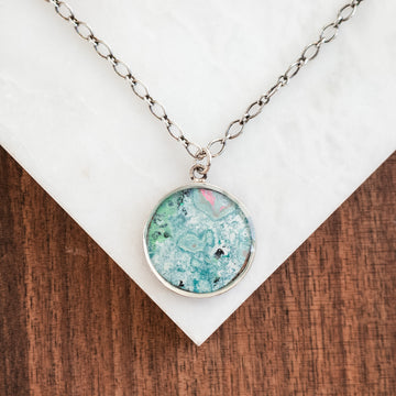 Nicole Necklace Large Circle no.1