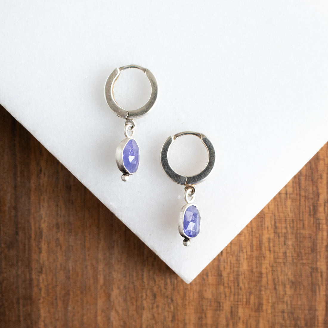 Iolite Small Everyday Hoop Earrings no. 1