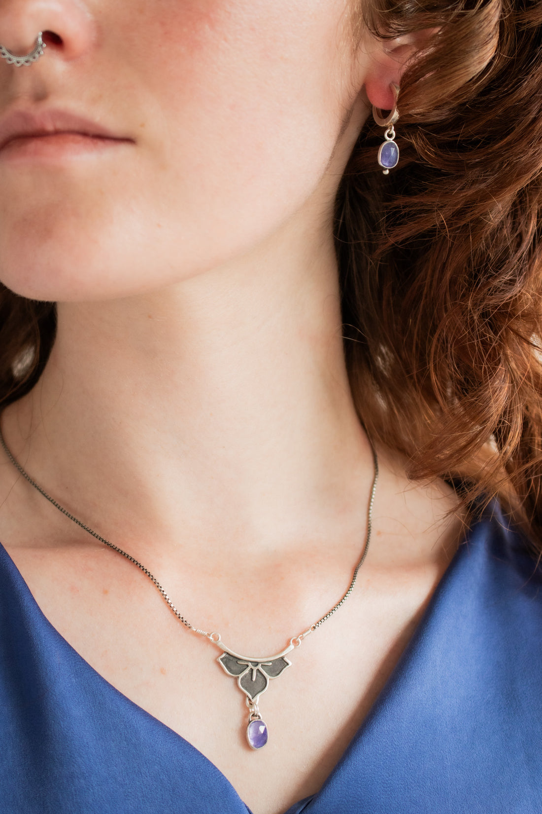 Iolite Meraki Necklace no. 3