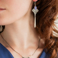 Iolite Meraki Earrings