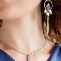 Rainbow Moonstone Meraki Necklace no. 2