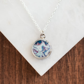 Amy UofM Silver Necklace no.2