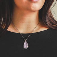 Tourmaline Pink Large Necklace