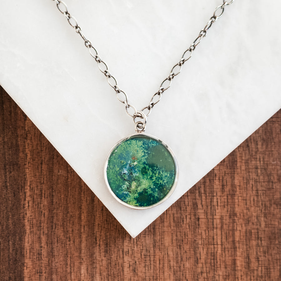 Nicole Necklace Large Circle no.2