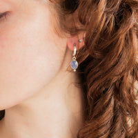 Iolite Small Everyday Hoop Earrings no. 2