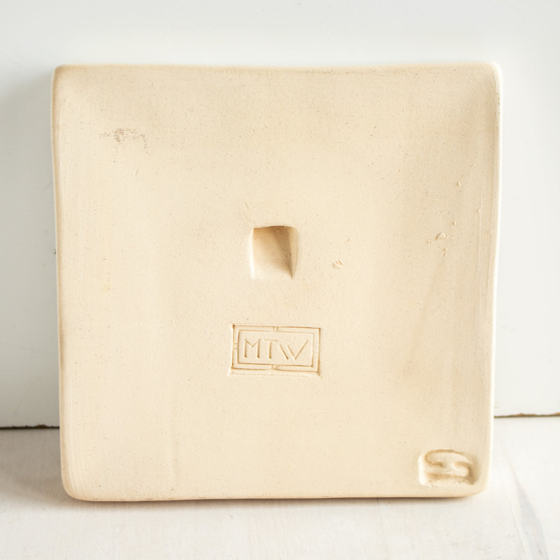 Frog & Fern | White | 5x5
