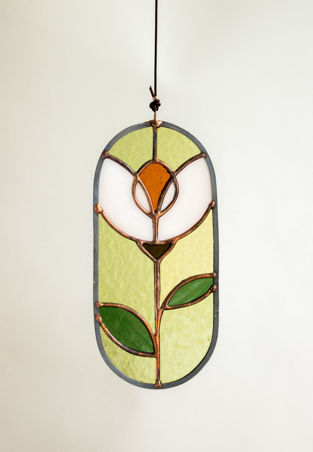 Flower Stained Glass Wall Hanging