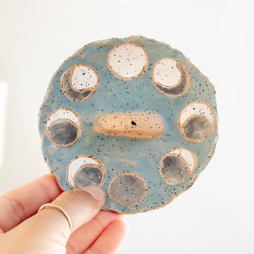 Moon Phases Incense Tray | Slate
