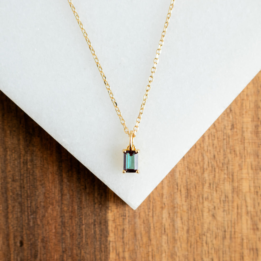 June Alexandrite Necklace