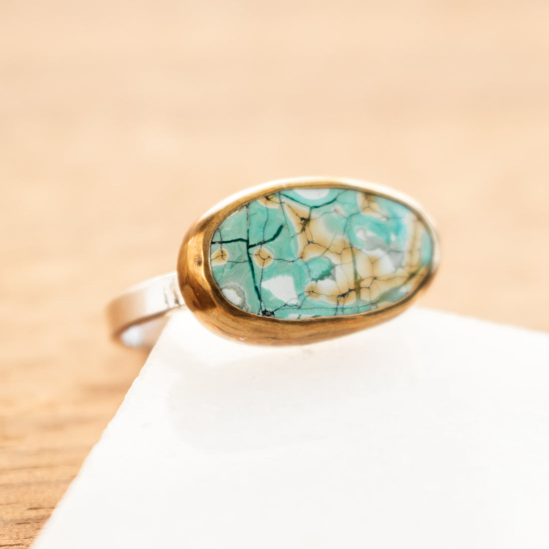 Size 8 | Hubei Turquoise Ring