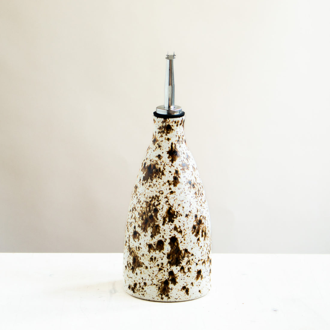 Olive Oil Bottle | Speckled
