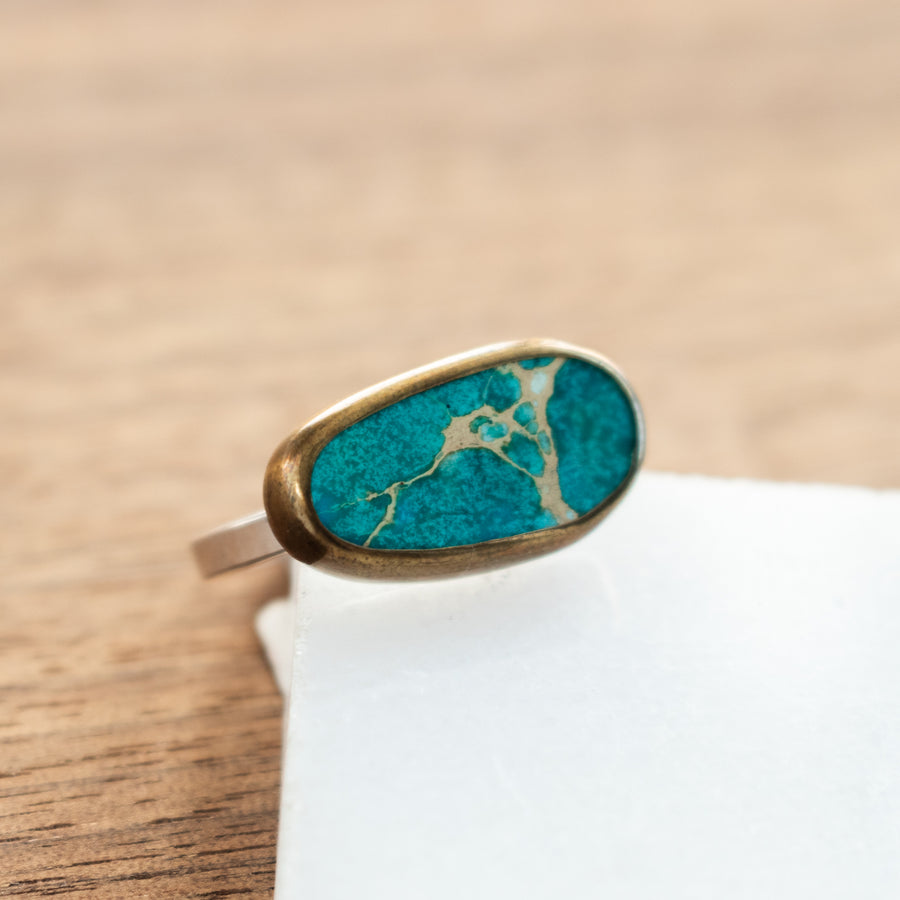 Size 8.25 | Sea Sediment Jasper Ring