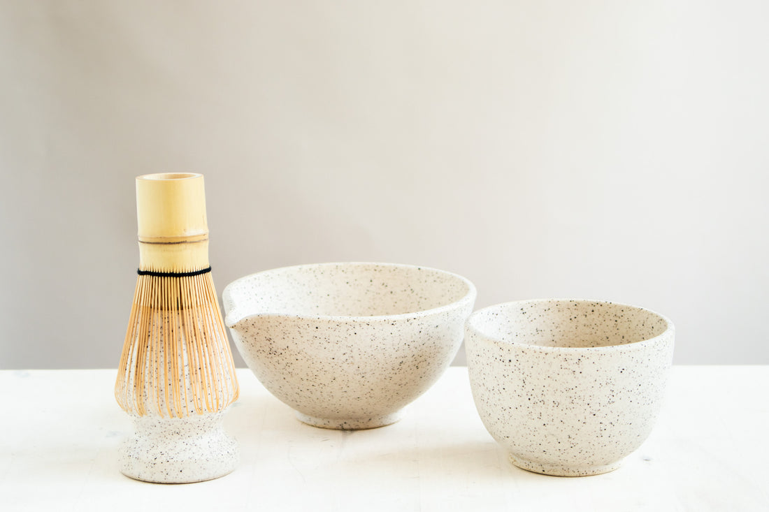 Matcha Set | Speckled