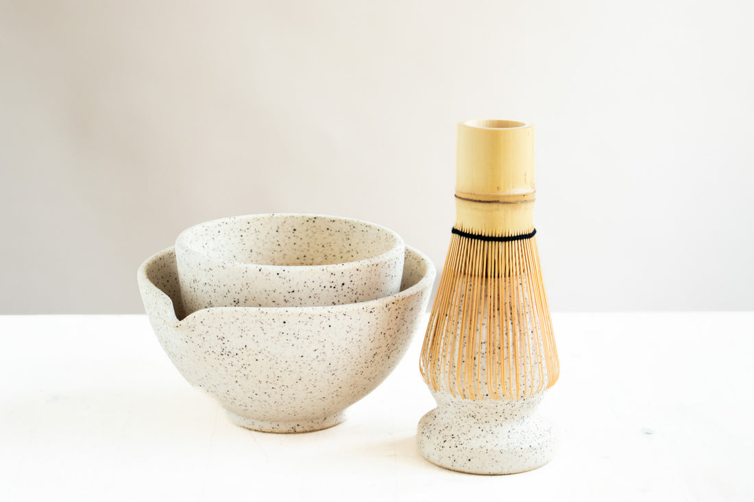 Matcha Set | Speckled