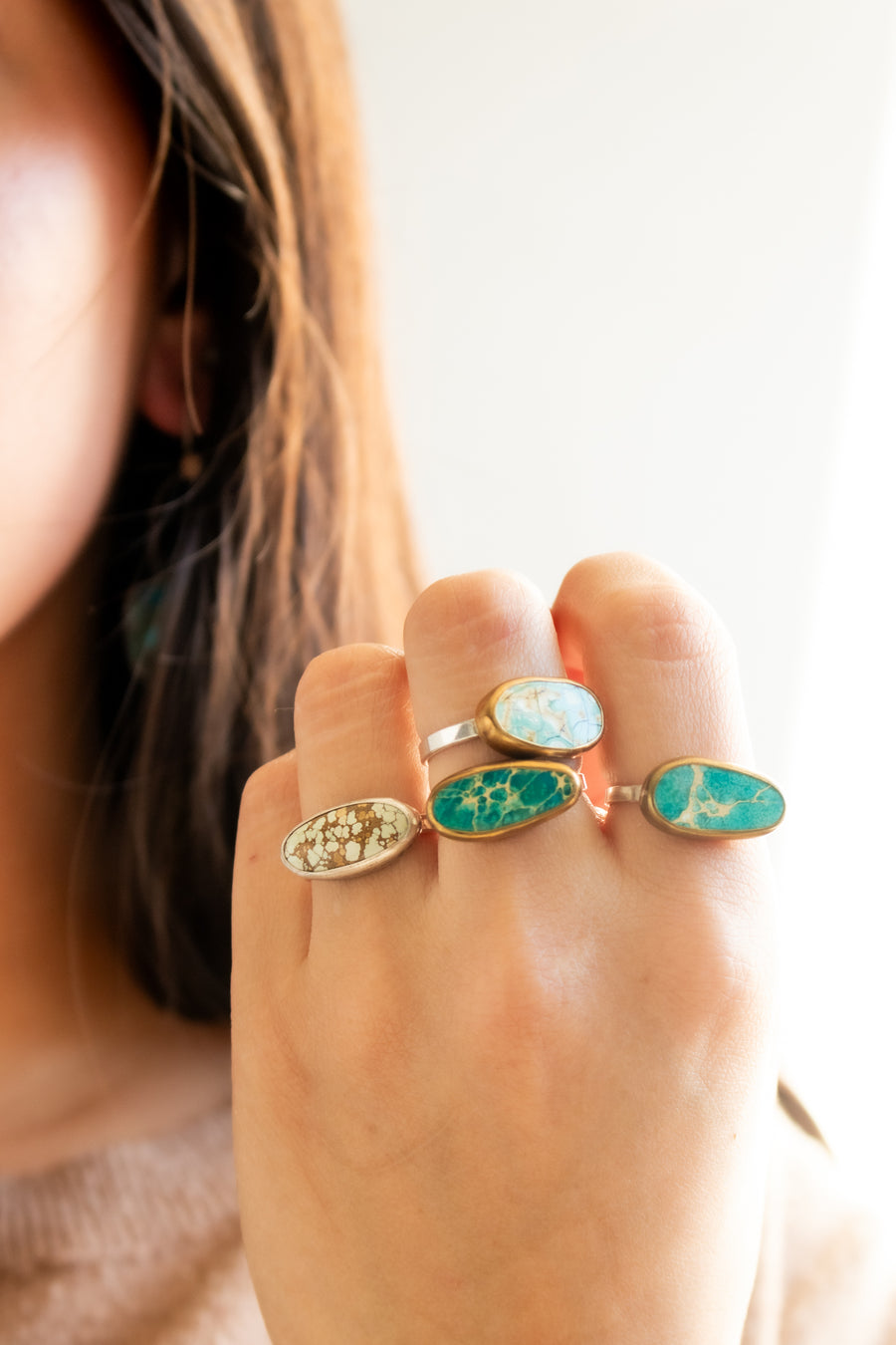 Size 8.25 | Sea Sediment Jasper Ring