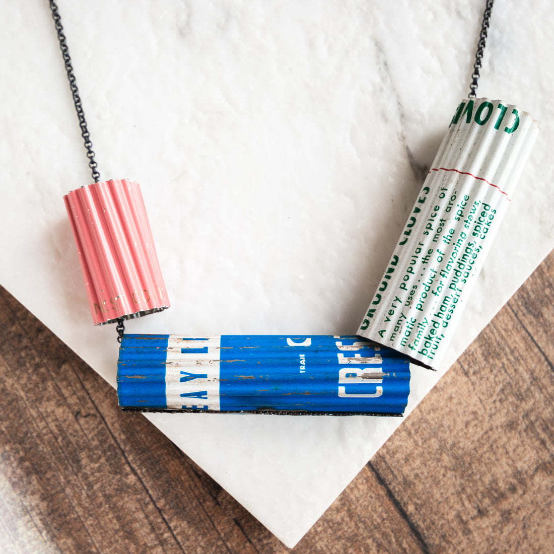 Large Tube Bead Necklace no.2