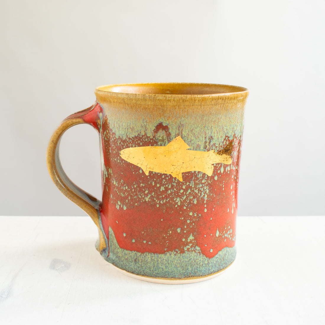 Golden Rainbow Trout Mug