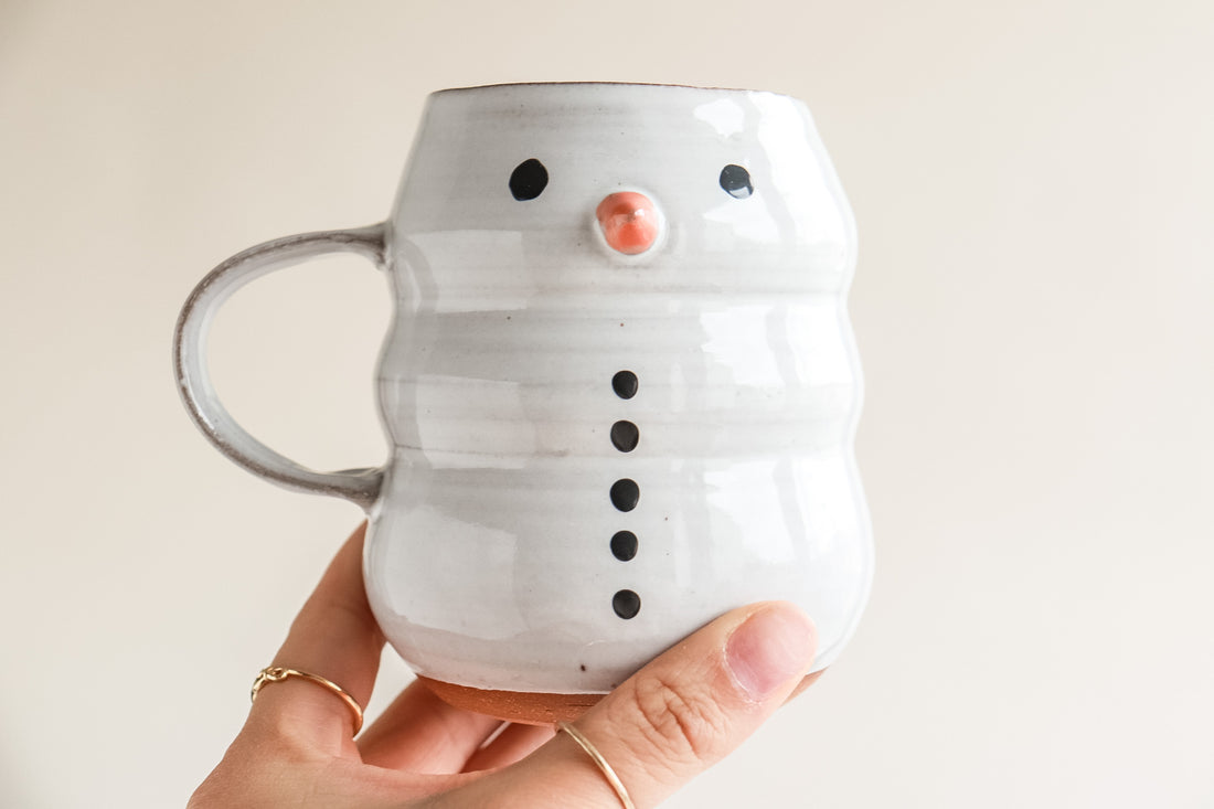 Large Snowman Mug