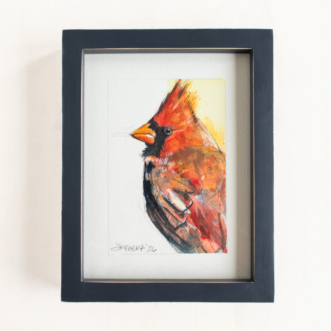 Male Cardinal no.8 | 7x9