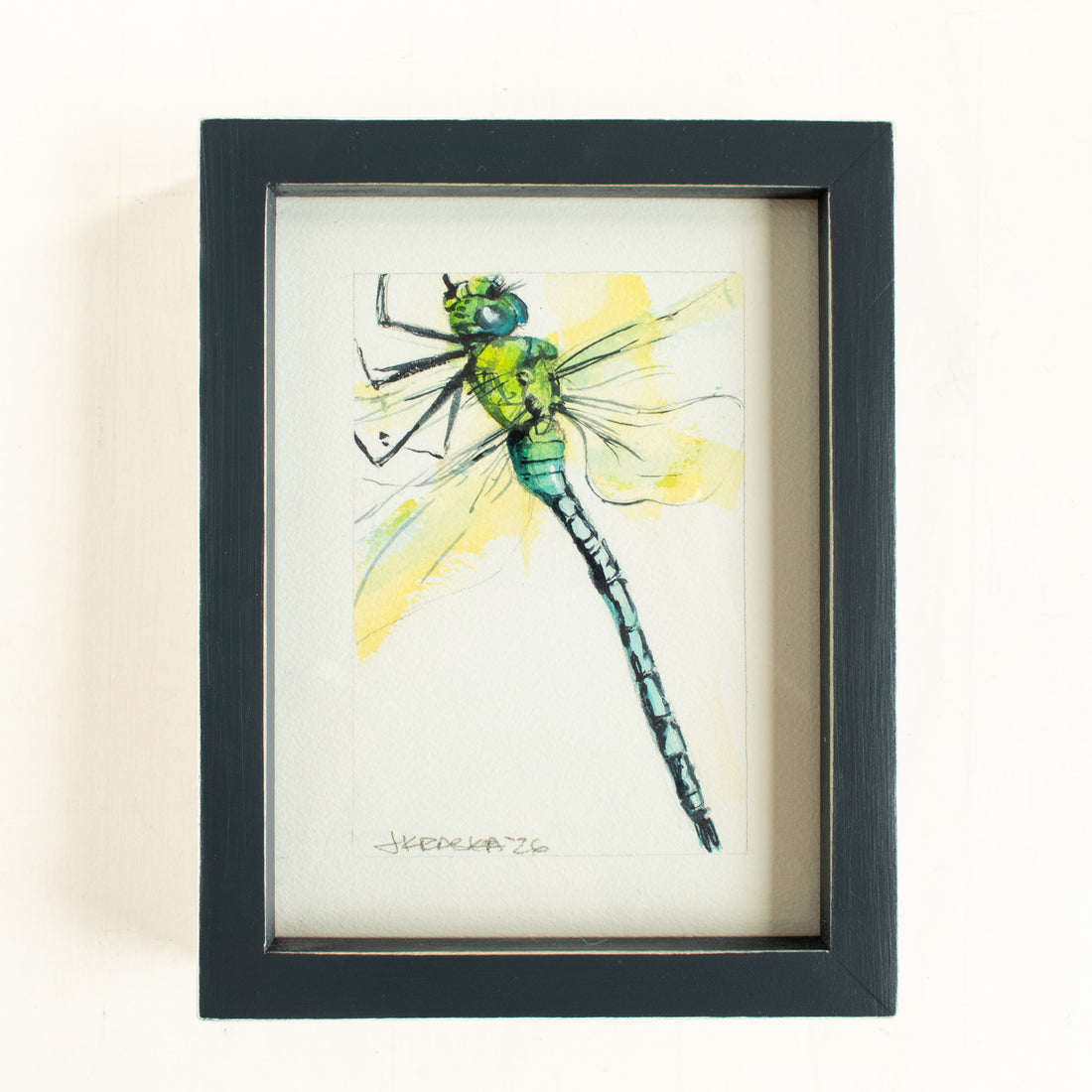 Green Dragonfly | 7x9