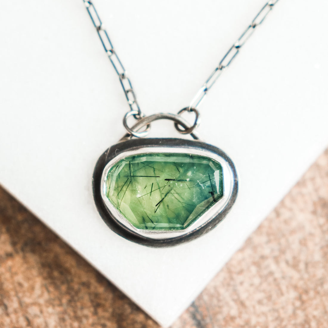 Prehnite Necklace no.1
