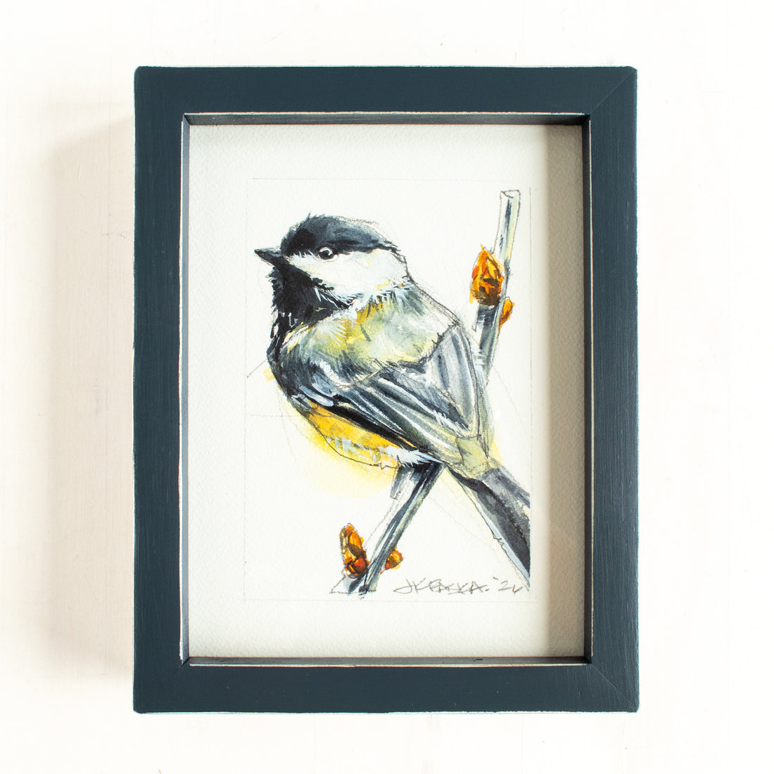 Black-Capped Chickadee no.6 | 7x9