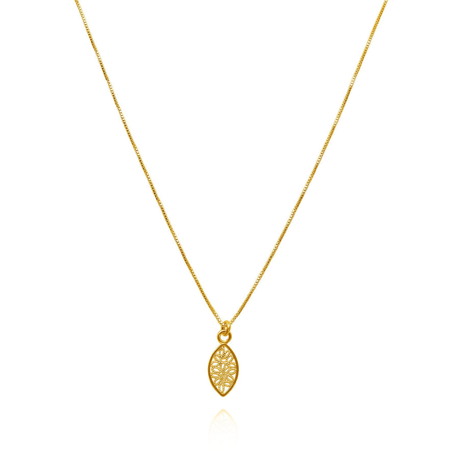 Josephine Pendant Necklace | Gold