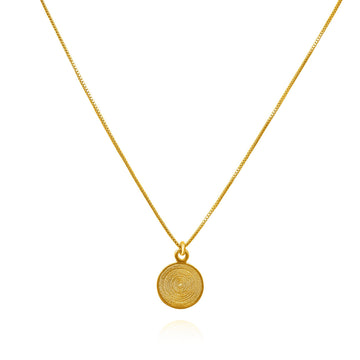 Krista Pendant Necklace | Gold