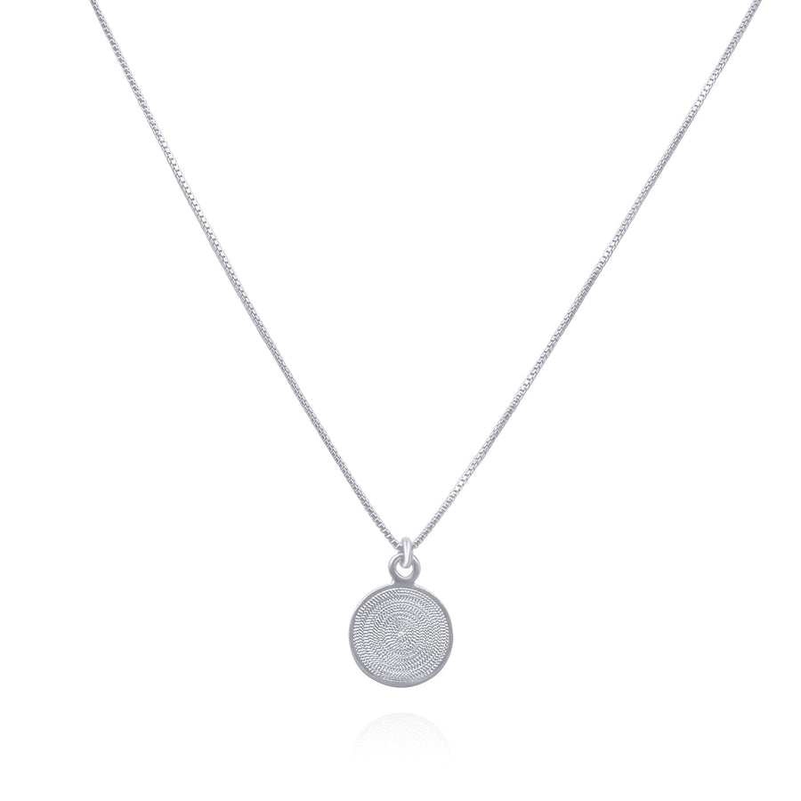 Krista Pendant Necklace | Silver