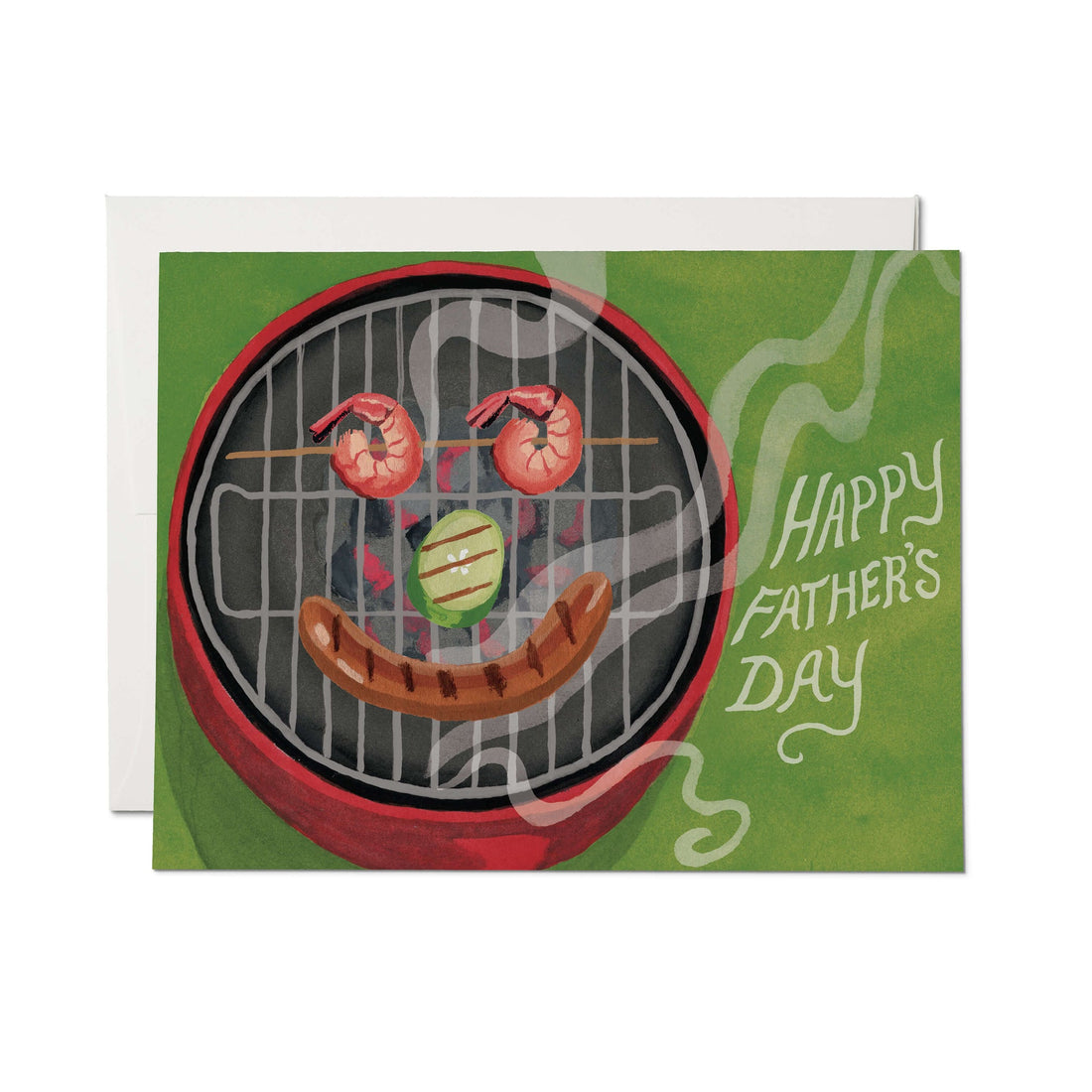 On The Grill Father's Day Card