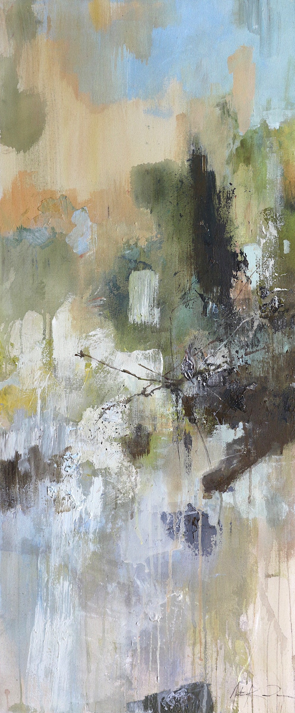 Knowing Where It Never Ends | 48x20