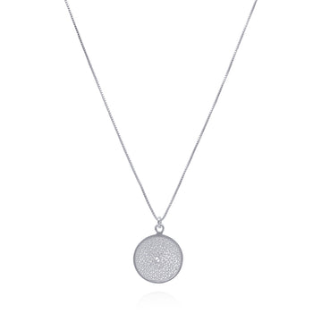 Meli Pendant Necklace | Silver