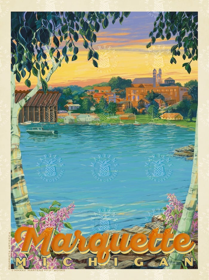 Marquette Print | 18x24