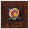 Motawi Cosmic Bloom in Orange - 4x4