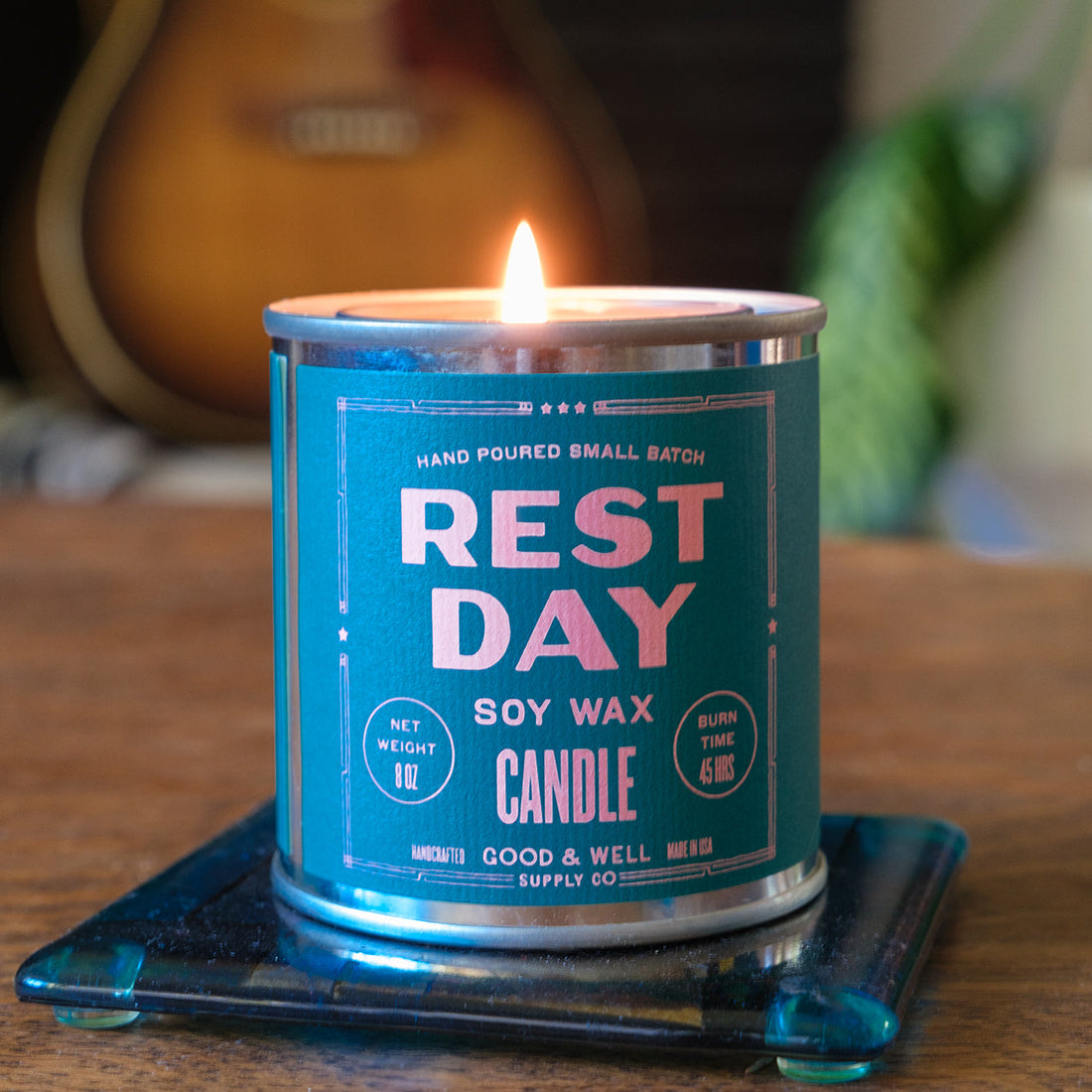 Rest Day Candle - The Artisan's Bench