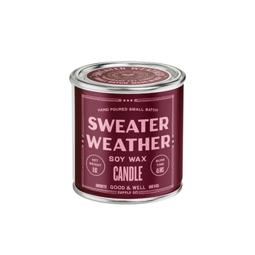 Sweater Weather Holiday Candle