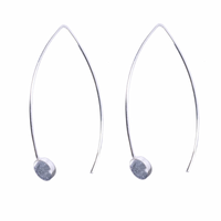 Granite Hoop Earrings
