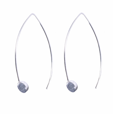 Granite Hoop Earrings