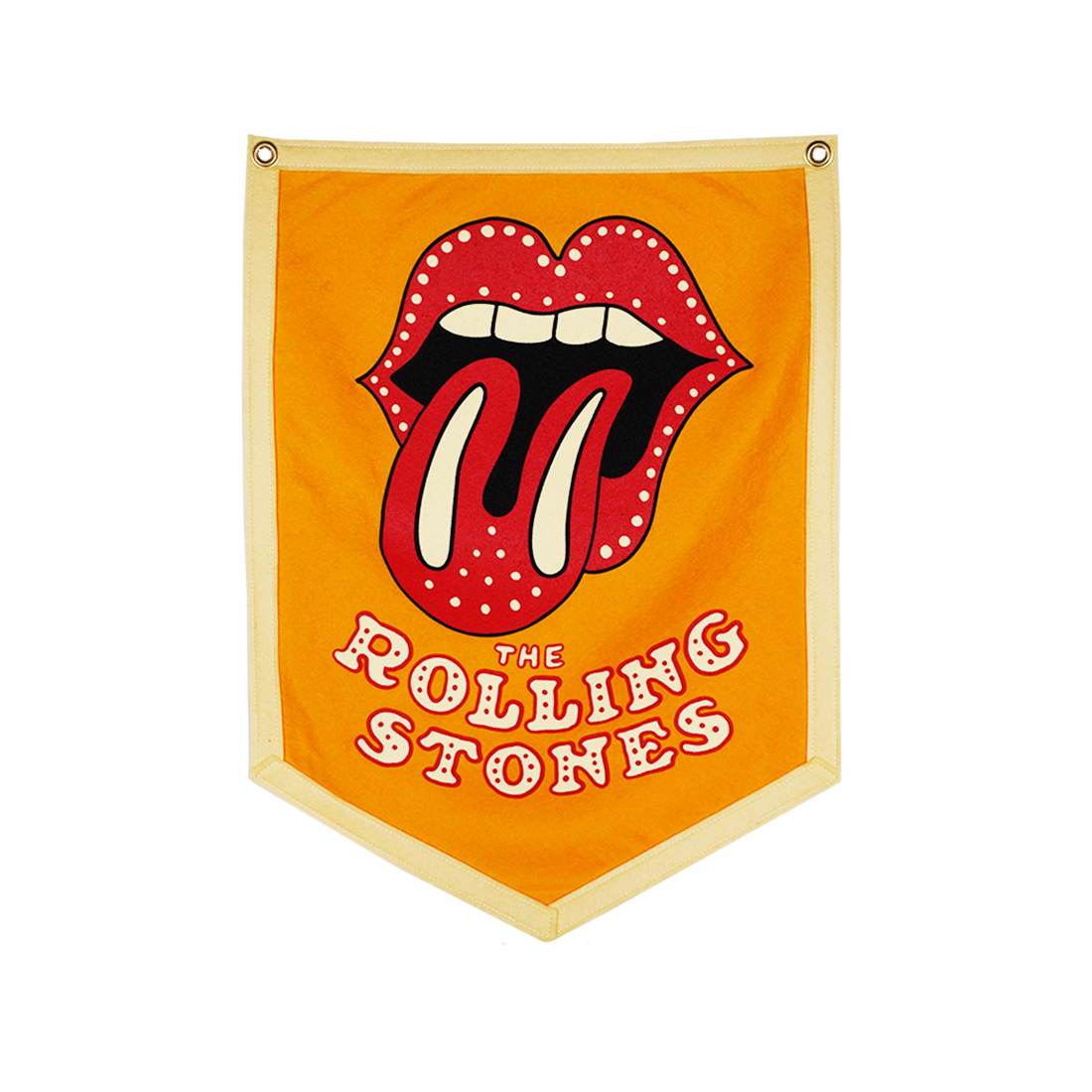 The Rolling Stones Camp Flag