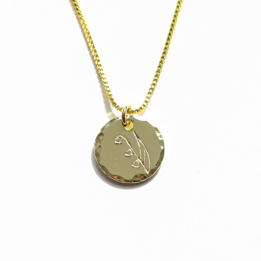 May Lily of the Valley Birth Flower Necklace