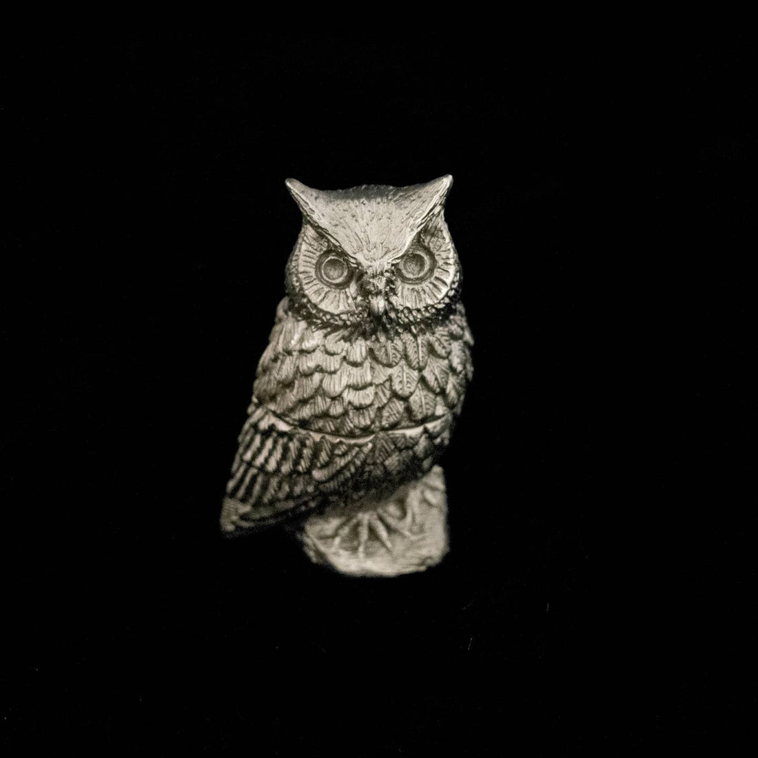 Screech Owl Box | Silver