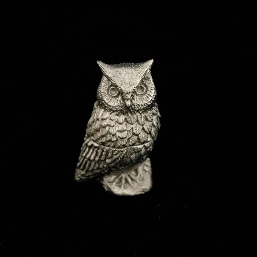 Screech Owl Box | Silver