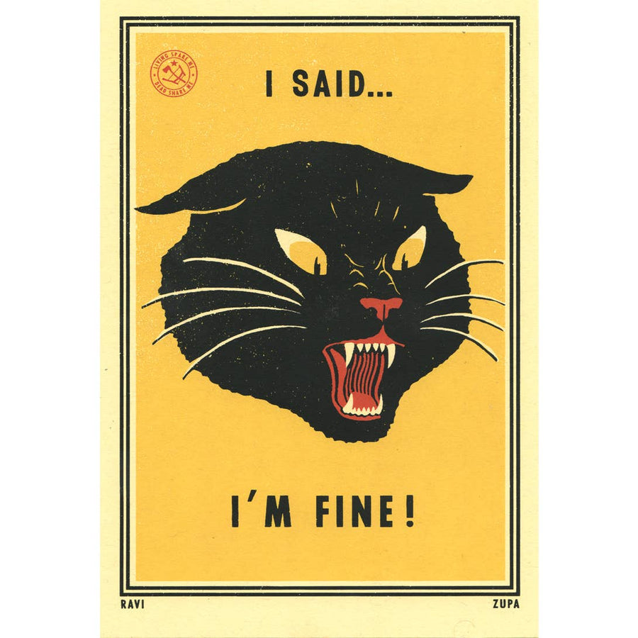 I'm Fine Print