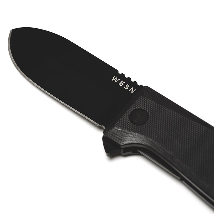 Allman Blacked Out G10 Pocket Knife